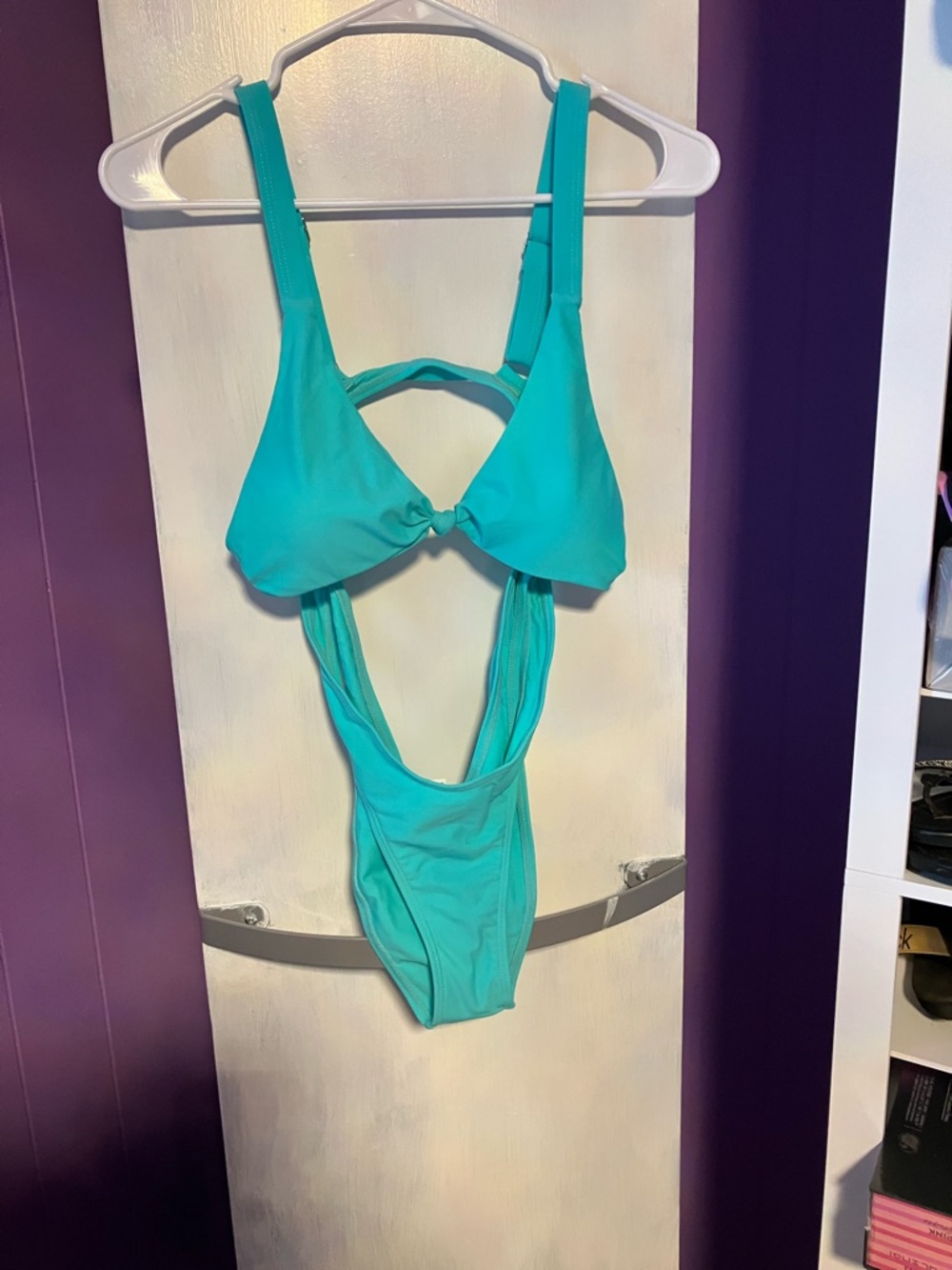 Turquoise One-Piece Swimsuit